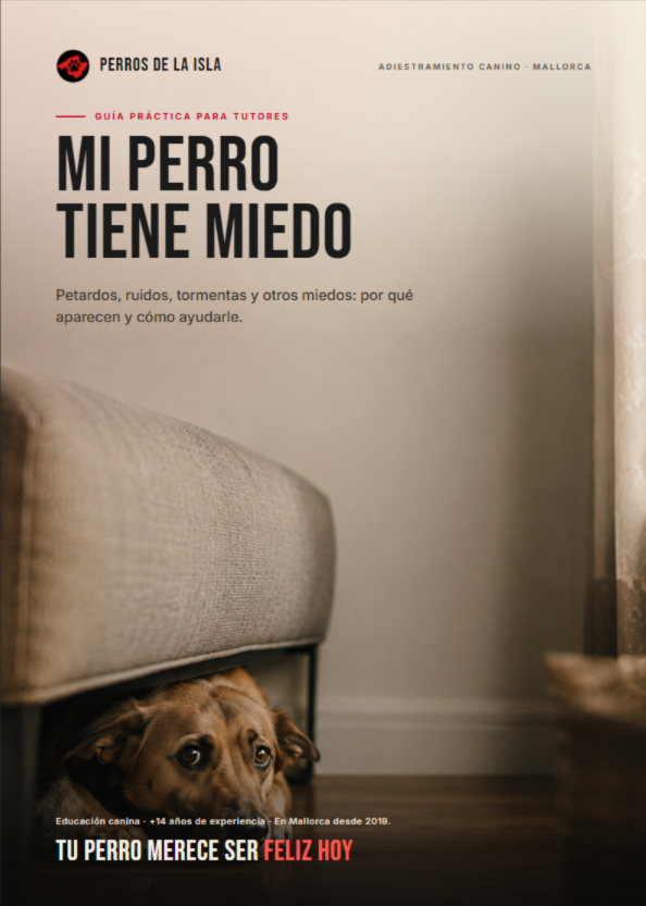 Portada de la guía: Mi perro tiene miedo