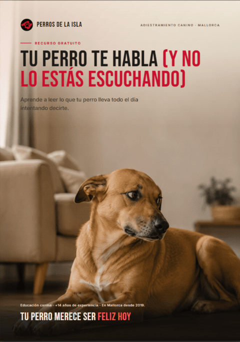 Portada de la guía gratuita: Tu perro te habla
